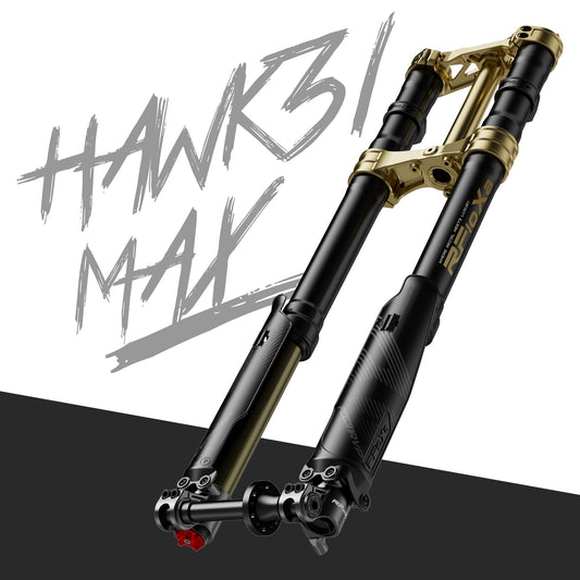 RFLOXA Hawk31 Max Gold  Front Fork with model name