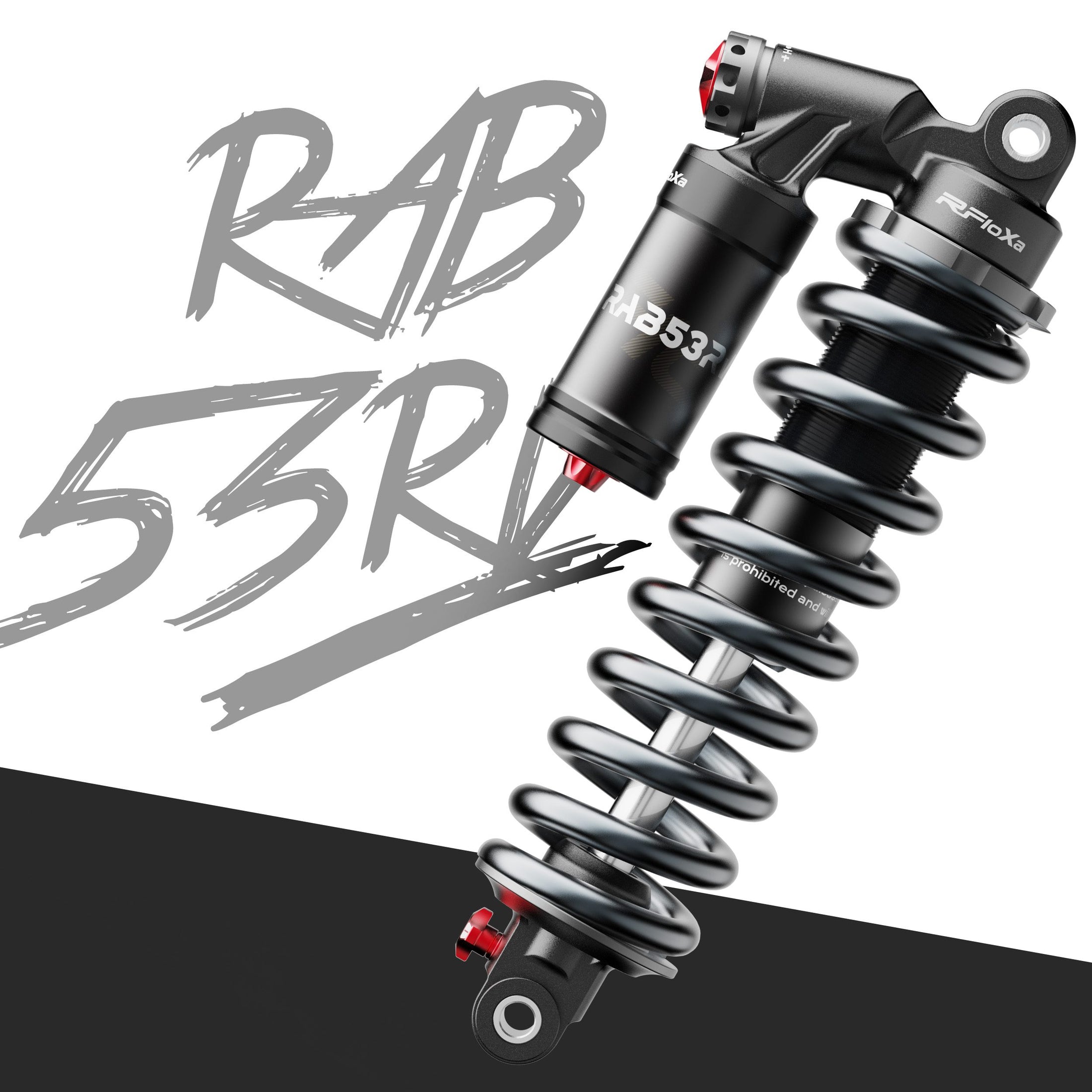 RAB53RV Rear Shock with Model Name