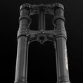 Load image into Gallery viewer, Hawk35 Max black triple clamp