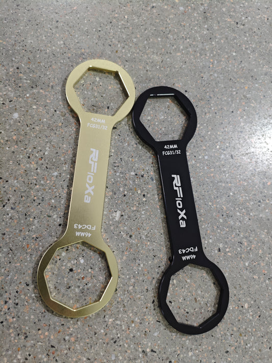 Gold&Black Fork Top Cap Wrench