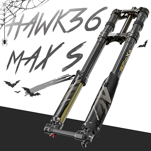 RFloXa Hawk36 MaxS Black Front Fork for Arctic Leopard XE PRO S