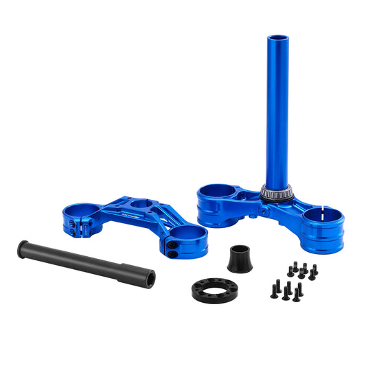 RFLOXA Blue MAX Drop Crown Triple Clamp